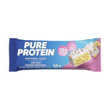 Protein Bars Birthday Cake Flavor 50 Grams / 6 Count by Pure Protein