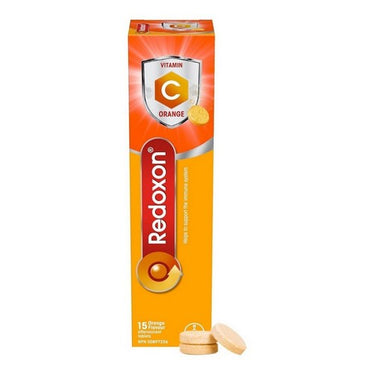 Orange Vitamin C Effervescent Tablets 15 Tabs by Redoxon