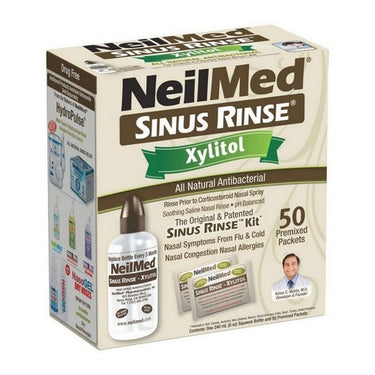 Sinus Rinse Kit With Xylitol Includes 50 Count by Neilmed