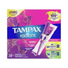 Radiant Duopack Regular Super Absorbency Unscented Plastic Tampons 38 Count by Tampax