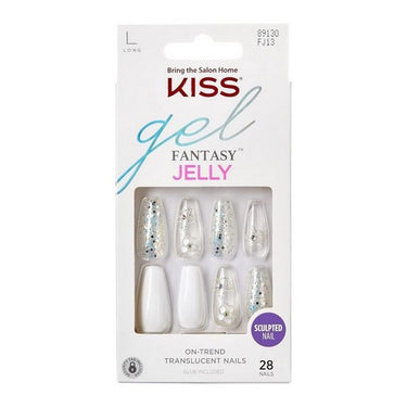 Sweet Jelly Gel Fantasy Nails 28 Count by KISS Products