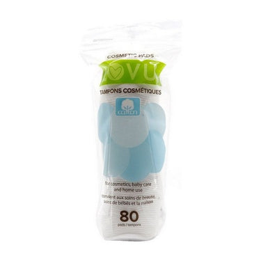 Lovu, Oval Cotton Pads, 80 Count