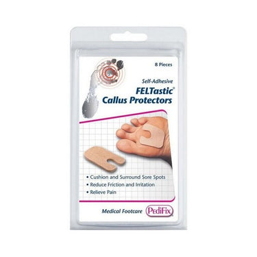 Felt Callus Protectors 8 Each by Pedifix