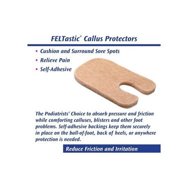 Pedifix, Felt Callus Protectors, 8 Each