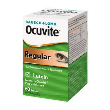 Ocuvite Regular Eye 60 Tabs by Ocuvite