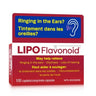 Ear Health Supplement 100 Caps by Lipo-Flavonoid