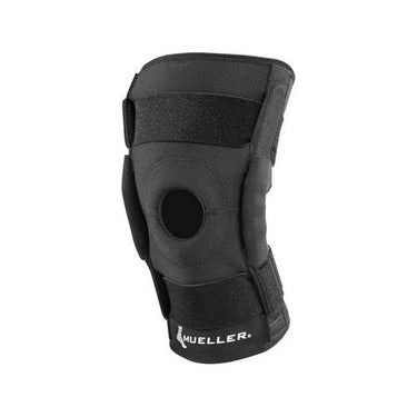 Hinged Wraparound Knee Brace Black Medium And Large 1 Count by Mueller