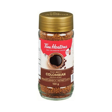 Premium Instant Coffee Medium Roast 100 Grams by Tim Hortons