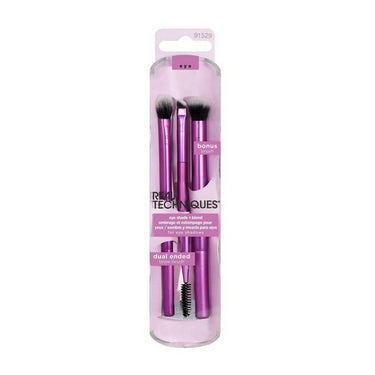 Eye Shade Plus Blend Makeup Brush Trio 1 Kit by Real Techniques