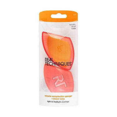 Miracle Complexion Makeup Sponge Plus Travel Case 1 Count by Real Techniques