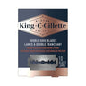 Men's Double Edge Safety Razor Blades 10 Count by King C. Gillette