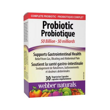 Probiotic 30 Veg Caps by Webber Naturals
