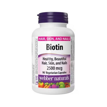 Biotin 90 Veg Caps by Webber Naturals