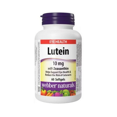 Lutein 60 Caps by Webber Naturals