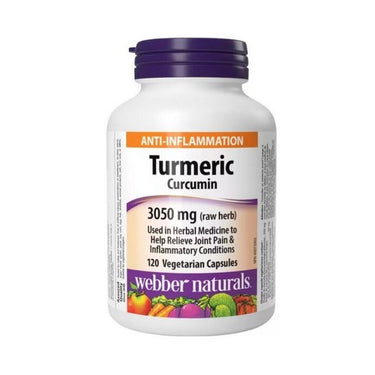 Turmeric Curcumin 120 Veg Caps by Webber Naturals
