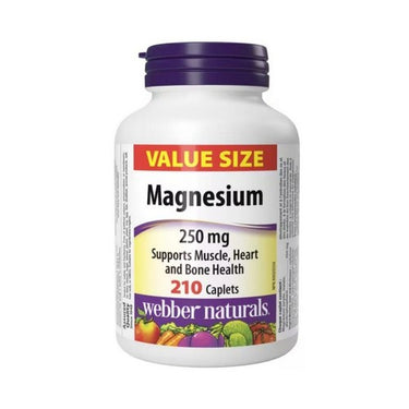 Magnesium 210 Caps by Webber Naturals