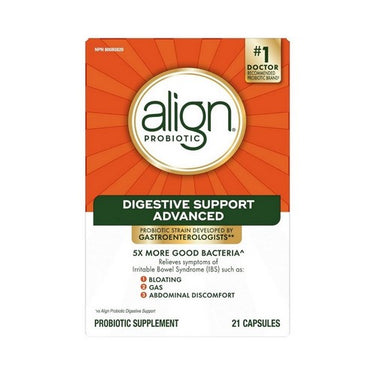 Advanced Probiotic Digestive 5X More 21 Caps by Align