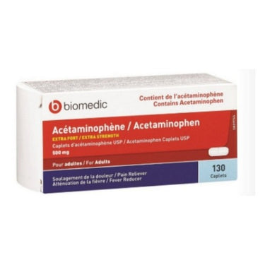 Acetaminophen 130 Caps by Biomedic