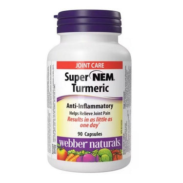 Super Nem Turmeric 90 Caps by Webber Naturals