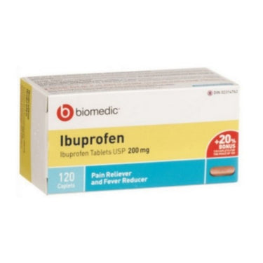 Ibuprofen 120 Caps by Biomedic