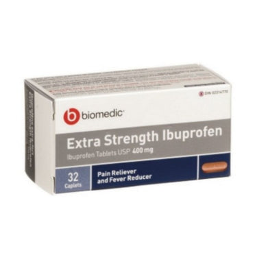 Ibuprofen Extra Strength 32 Caps by Biomedic