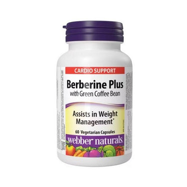 Berberine Plus With Green Coffee Bean 60 Veg Caps (Case Of 3) by Webber Naturals