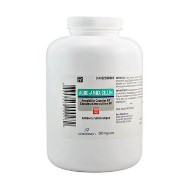 Auro-Amoxicillin 500 Caps by Auro Pharma Inc.