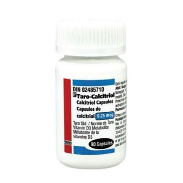 Taro, Calcitriol, 0.25 Mcg, 90 Caps