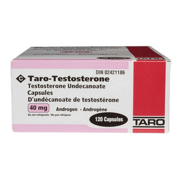 Testosterone 120 Caps by Taro