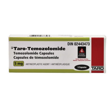 Temozolomide 5 Caps by Taro