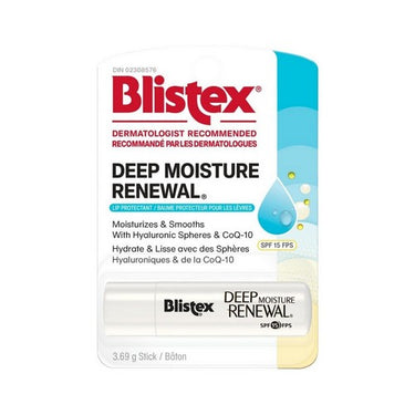 Blistex, Deep Renewal Lip Balm SPF 15, 3.69 Grams (Case Of 12)