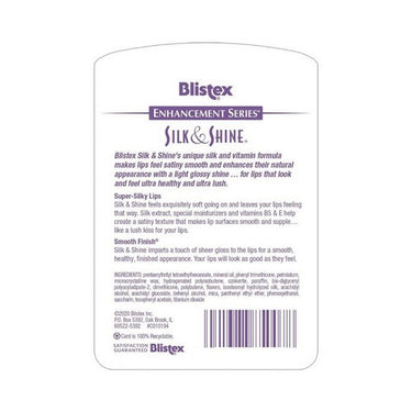 Blistex, Silk And Shine Spf 15 Lip Balm, 0.13 Oz (Case Of 12)