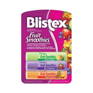 Blistex, Fruit Smoothies Spf 15 Lip Balm, .10 Oz (Case Of 12)