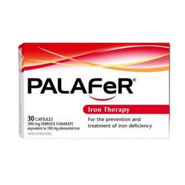 Iron Therapy For Iron Deficiency 30 Caps by Palafer