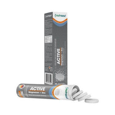 Active Magnesium And Zinc Orange 20 Tabs by Nutrazul