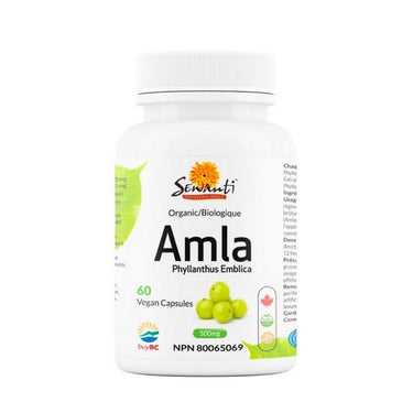 Organic Amla Digest Capsules 60 VegCaps by Sewanti