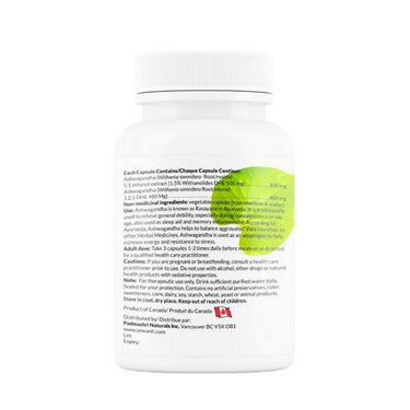 Sewanti, Organic Ashwagandha Vitality Capsules, 700 Mg, 60 VegCaps