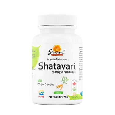 Organic Shatavari Vital Woman Capsules 60 VegCaps by Sewanti
