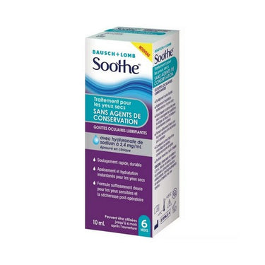 Soothe Lubricant Drops For Dry Eyes 10 Ml by Bausch + Lomb