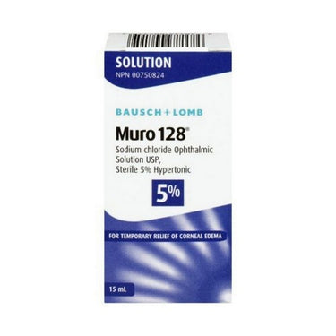 Muro 128 Sodium Chloride 5 % Ophthalmic Solution 15 Ml by Bausch + Lomb