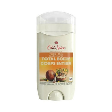 Total Body Deodorant Aluminum Free Vanilla Plus Shea Butter 85 Grams by Old Spice