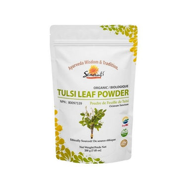 Organic Tulsi (Holy Basil) Leaf Powder 200 Grams by Sewanti