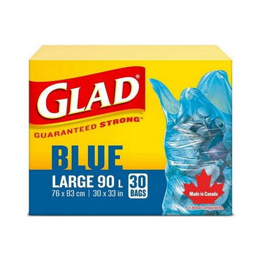 Recycling Blue Bags Large 30 Count by Glad