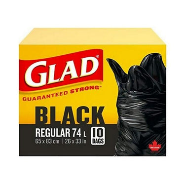 Regular Easy-Tie Garbage Bags 10 Count by Glad