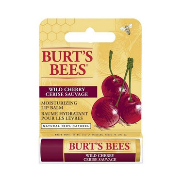 Moisturizing Lip Balm Wild Cherry 4.25 Grams by Burt's Bees