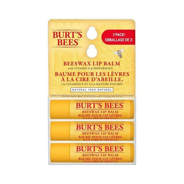 Natural Origin Moisturizing Lip Balm 3 Pack by Burt's Bees