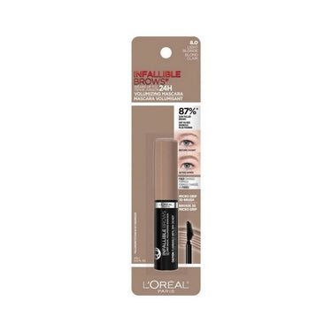 Infallible Volumizing 24 Hour Wear Brow Mascara Blonde 0.13 Oz (Case Of 2) by L'oreal Paris