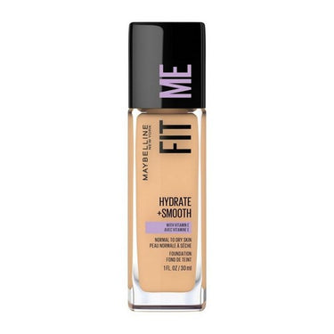 Maybelline, Fit Me Hydrate Plus Smooth Foundation Natural Beige, 30 Ml (Case Of 2)