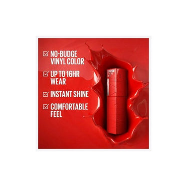 Maybelline, Super Stay Vinyl Ink Longwear Liquid Lipcolor 50 Wicked, 4.2 Ml (Case Of 2)