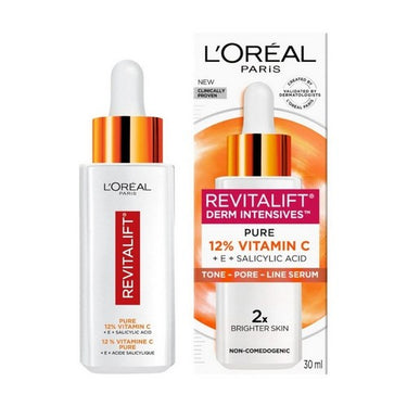 Revitalift Derm Intensives 12% Pure Vitamin C Face Serum 30 Ml by L'oreal Paris